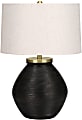 Monarch Specialties Merritt Table Lamp, 25”H, Ivory/Black 1 thumbnail image