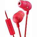 JVC Marshmallow HA-FR37-R Earset - Stereo - Wired - 16 Ohm - 8 Hz - 20 kHz - Earbud - Binaural - In-ear - 3.94 ft Cable - Red