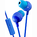 JVC Marshmallow HA-FR37-A Earset - Stereo - Wired - 16 Ohm - 8 Hz - 20 kHz - Earbud - Binaural - In-ear - 3.94 ft Cable - Blue