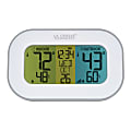 La Crosse Technology® Battery-Powered Tri-Color LCD Wireless 2-Piece Digital Weather Thermometer Station With Hygrometer And Calendar 1 thumbnail image
