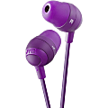 JVC Marshmallow HA-FX32 Earphone - Stereo - Violet - Mini-phone - Wired - Gold Plated Connector - Earbud - Binaural - In-ear - 3.94 ft Cable