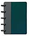 TUL® Mini Discbound Notebook With Soft-Touch Cover, Narrow Ruled, 60 Sheets, 5" x 3-1/2", Turquoise/Gray 1 thumbnail image