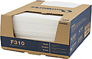 Hospeco SaniWorks® Deluxe Towels, 13”H x 21”D, White, Pack Of 150 Towels 1 thumbnail image