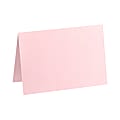 LUX Folded Cards, A7, 5 1/8" x 7", Candy Pink, Pack Of 50