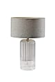 Adesso® Simplee Carrie Large Table Lamp, 22”H, Gray/Clear 1 thumbnail image