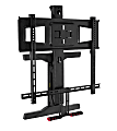 Mount-It! Vertical Wall Mount For 40 - 65" TVs, 17"H x 27"W x 7"D, Black