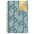2024 Day Designer Weekly/Monthly Planning Calendar, 5" x 8", Graceful Ocean, January To December