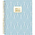 2024-2025 AT-A-GLANCE® BADGE Weekly/Monthly Planner, 8-1/2" x 11", Blue, July 2024 To July 2025, 1710G-905A