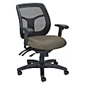 Raynor® Eurotech Apollo VMFT9450 Mid-Back Multifunction Manager Chair, 40 1/2"H x 26"W x 20"D, Beige Abstract Sand Fabric