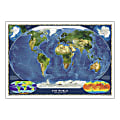 National Geographic World Satellite Map, Laminated, 43.5" x 30.5" 1 thumbnail image