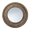 SEI Arajuno Round Decorative Mirror, 31-3/4" x 31-3/4"