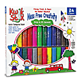 The Pencil Grip Kwik Stix Solid Tempera Paint Sticks, 10.35 mL, Assorted Colors, Set Of 24 Sticks 1 thumbnail image