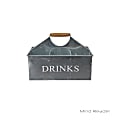Mind Reader Square Beverage Holder, Silver 1 thumbnail image