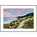 Amanti Art Traverse City by Emily Kenney Wood Framed Wall Art Print, 41”W x 30”H, White