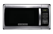 BLACK+DECKER 1.1 Cu Ft Microwave, Stainless Steel