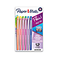 Paper Mate® Flair® Felt Tip Pens, Medium Point, Assorted, Special Edition Retro Accents, 12 Pack 1 thumbnail image