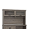 Sauder® Aspen Post 65"W Hutch For Large Credenza or L Desk, Pebble Pine