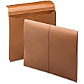 Smead 100 Pct Recycled Redrope Wallet - Letter - 8 1/2" x 11" Sheet Size - 2" Expansion - Stock, Tyvek - Redrope - Recycled - 10 / Box