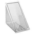 Pactiv Hinged-Lid Sandwich Wedges, Clear, 85 Wedges Per Pack, Case Of 3 Packs 1 thumbnail image