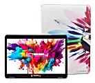 Linsay Octa Core Tablet, 10.1”, 4GB Memory, 128GB Storage, Android 13, With Rainbow Marble Case 1 thumbnail image
