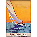 Trademark Global La Baule Gallery-Wrapped Canvas Print By Charles Allo, 32"H x 47"W