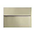 LUX Invitation Envelopes, #4 Bar (A1), Gummed Seal, Silversand, Pack Of 50 1 thumbnail image
