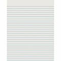 Pacon® Ruled Newsprint Practice Paper, 8 1/2" x 11", 3/8" Ruling, Pack Of 500 Sheets