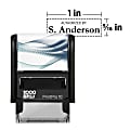 Custom 2000Plus PrintPro 10P Self-Inking Stamp, 5/16" x 1", Rectangle 1 thumbnail image