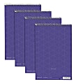 TOPS™ Prism+™ Color Steno Books, 6" x 9", Gregg Ruled, 80 Sheets, Orchid, Pack Of 4