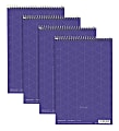 TOPS™ Prism+™ Color Steno Books, 6" x 9", Gregg Ruled, 80 Sheets, Blue, Pack Of 4