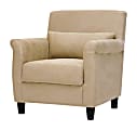 Baxton Studio Marquis Microfiber Club Chair, Tan 1 thumbnail image