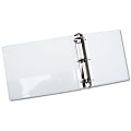 SKILCRAFT View 3-Ring Binder, 2 1/2" D-Rings, White (AbilityOne 7510-01-384-8673) 1 thumbnail image