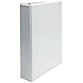 SKILCRAFT View 3-Ring Binder, 1 1/2" D-Rings, White (AbilityOne 7510-01-385-6711) 1 thumbnail image