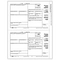 ComplyRight® 1098 Tax Forms, 2-Up, Recipient/Lender Copy C And/Or State Copy, Laser, 8-1/2" x 11", White, Pack Of 100 Forms