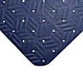 M+A Matting Wet Step Antifatigue Floor Mat, 24" x 36", Blue