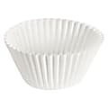 Hoffmaster Fluted Baking Cups, 6", White, Case Of 10,000 Cups 1 thumbnail image
