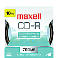 Maxell 48x CD-R Media - 700MB - 120mm Standard - 10 Pack Spindle 1 thumbnail image