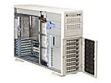 Supermicro A+ Server 4021M-T2R+ Barebone System - nVIDIA MCP55 Pro - Socket F (1207) - Opteron (Dual-core), Opteron (Quad-core) - 1000MHz Bus Speed - 64GB Memory Support - Gigabit Ethernet - 4U Tower