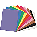 Pacon® SunWorks® Multipurpose Construction Paper, 24" x 18", Assorted Colors, Pack Of 50 Sheets