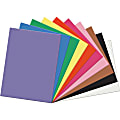 Prang® Multipurpose Construction Paper, 24" x 18", Assorted Colors, Pack Of 50 Sheets