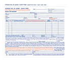 Adams® Bill Of Lading Forms, 7 5/8" x 11", 3-Part, Pack Of 250