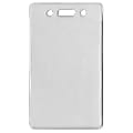 Advantus Proximity Badge Holder, Vertical, 4-1/2" x 2-1/2", Pack of 50 1 thumbnail image