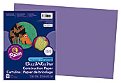 SunWorks® Construction Paper, 12" x 18", Violet, Pack Of 50 1 thumbnail image