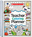 Scholastic Teacher Coloring Planner, 9" x 11" 1 thumbnail image