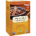 Numi® Turmeric Organic Tea Herbal Tea, 1.5 Oz, Carton Of 12