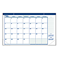 AT-A-GLANCE® 30% Recycled Academic Desk Pad Calendar, 22" x 17", August 2011-July 2012 1 thumbnail image