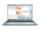 MSI Modern 14 B11SB-651 Rugged Laptop, 14" Screen, Intel® Core™ i7 11th Gen, 16GB Memory, 512GB SSD, Blue Stone, NVIDIA GeForce MX450 - MODERN14B651 1 thumbnail image