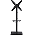 Mount-It! MI-877 Freestanding Entertainment Center For 32 - 70" TVs, 47-1/2"H x 20"W x 15"D, Black 1 thumbnail image