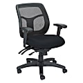 Raynor® Eurotech Apollo VMFT9450 Mid-Back Multifunction Manager Chair, 39 1/2"H x 26"W x 20"D, Blue Ratio Sapphire Fabric