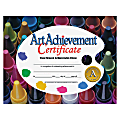 Flipside Art Achievement Certificate - 11" x 8.50" - Laser Compatible - Assorted30 / Pack